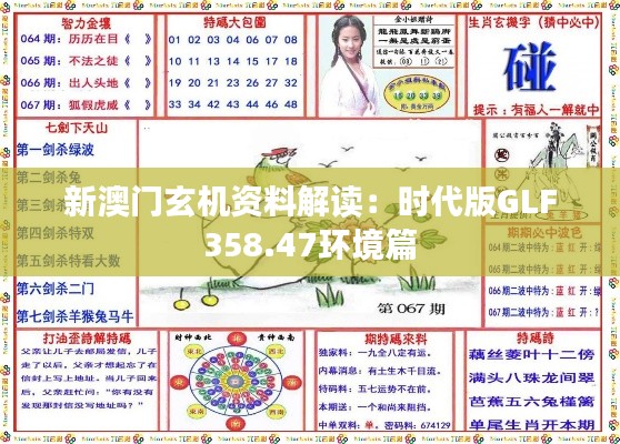 新澳门玄机资料解读:时代版GLF358.47环境篇
