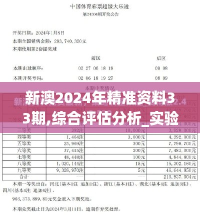 新澳2024年精准资料33期,综合评估分析_实验版JHY602.04