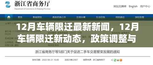 12月车辆限迁最新动态，政策调整及市场反应实录