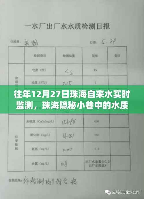 珠海隐秘小巷水质监测秘闻,一家特色小店的环保之旅在行动