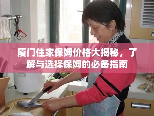 厦门住家保姆价格大揭秘,了解与选择保姆的必备指南