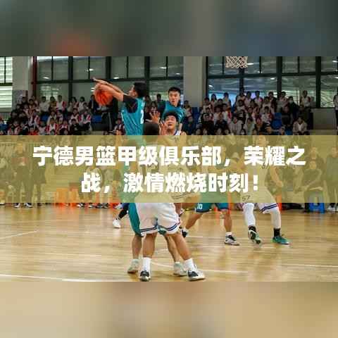 宁德男篮甲级俱乐部，荣耀之战，激情燃烧时刻！