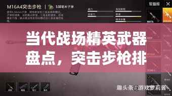 当代战场精英武器盘点,突击步枪排名前十